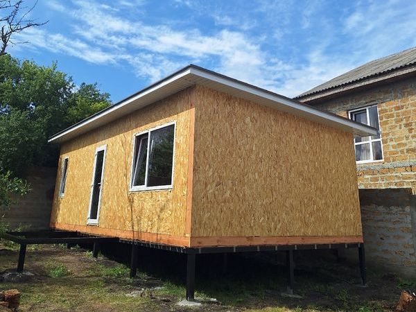 600х450 Сип-панельный дом в черновой отделке г. Симферополь